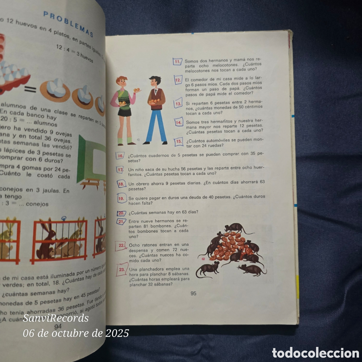 Libros de segunda mano de ciencias: EL CALCULO EN LA VIDA DIARIA, 3&deg; CURSO (S.M.) - Foto 4