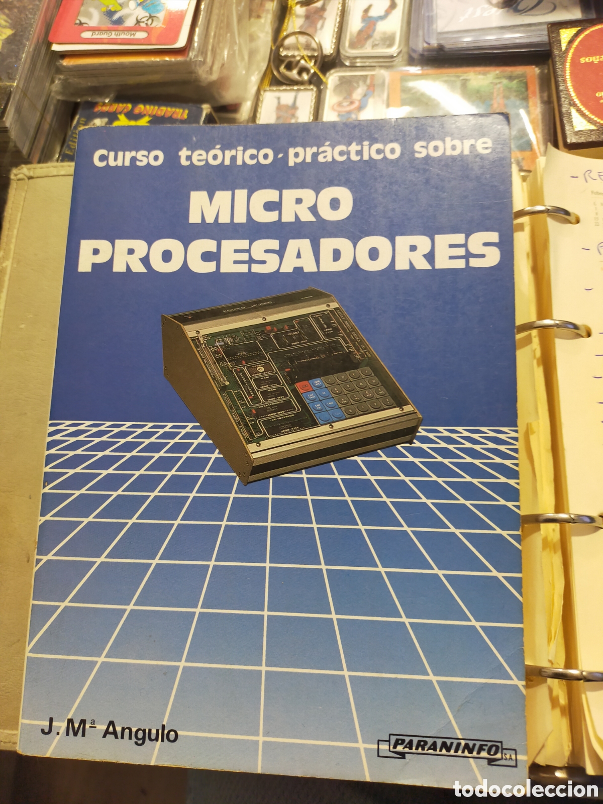 Libros de segunda mano de ciencias: CURSO TE&Oacute;RICO PR&Aacute;CTICO SOBRE MICROPROCESADORES MICRO PROCESADORES J. M. ANGULO PARANINFO - Foto 1