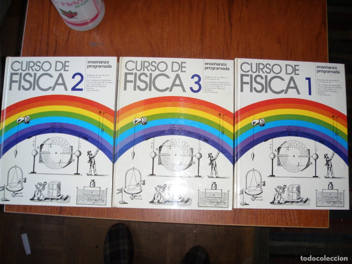 Libros de segunda mano de ciencias: CURSO DE FISICA COMPLETO 3 TOMOS ENSE&Ntilde;ANZA PROGRAMADA - Foto 1