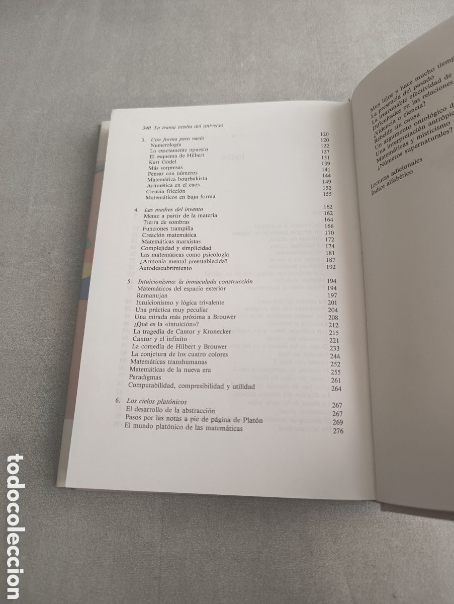 Libros de segunda mano de ciencias: La trama oculta del universo. John D. Barrow. - Foto 8
