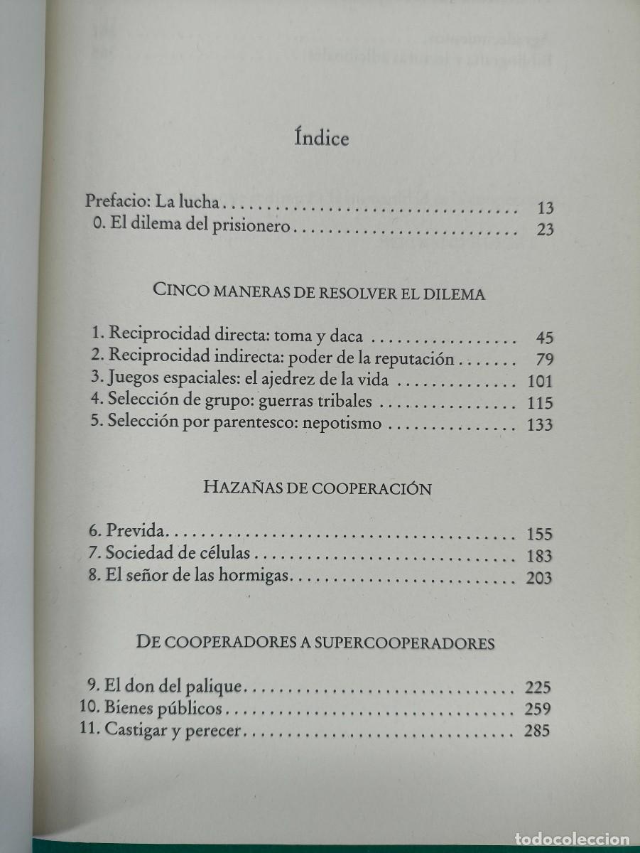 Libros de segunda mano: SUPERCOOPERADORES / MART&Iacute;N A. NOWAK y ROGER HIGHFIELD / 2012. EDICIONES - Foto 3