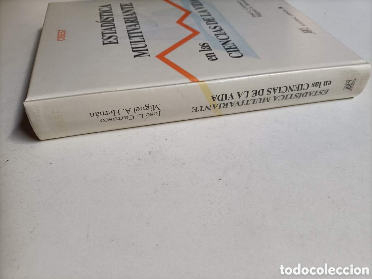 Libros de segunda mano de ciencias: Estad&iacute;stica multivariante en las ciencias de la vida. - Foto 4