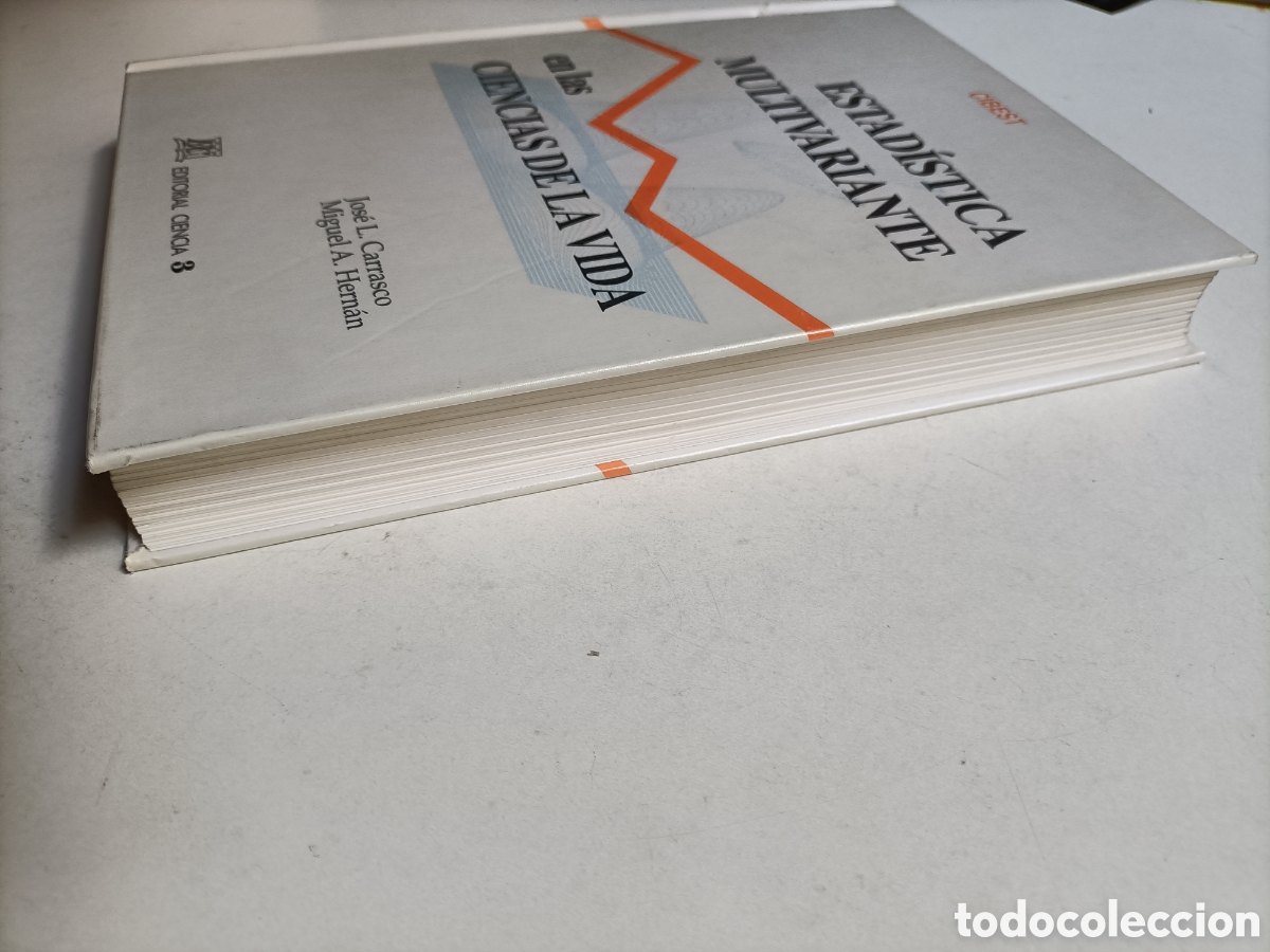 Libros de segunda mano de ciencias: Estad&iacute;stica multivariante en las ciencias de la vida. - Foto 5