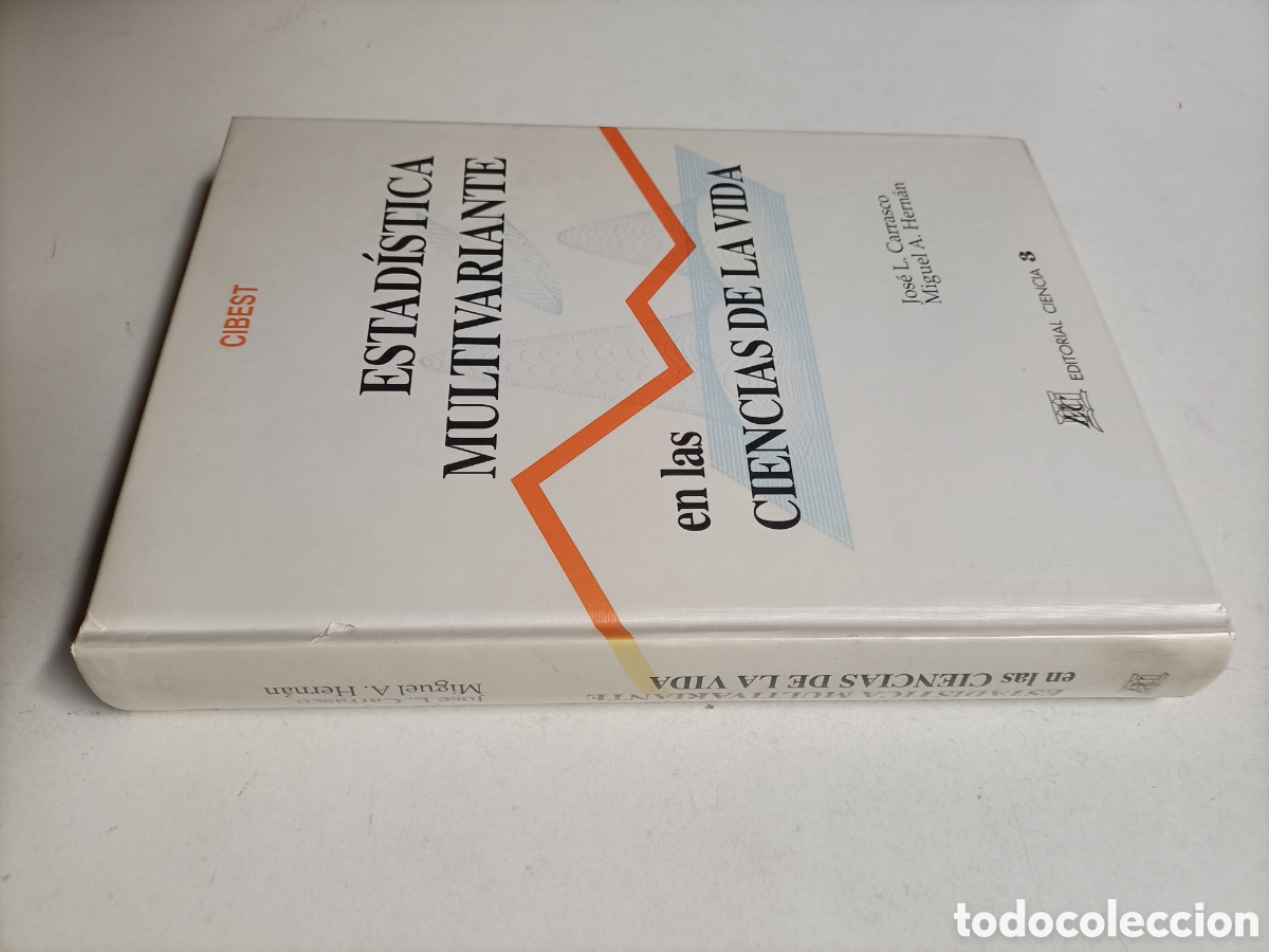Libros de segunda mano de ciencias: Estad&iacute;stica multivariante en las ciencias de la vida. - Foto 1
