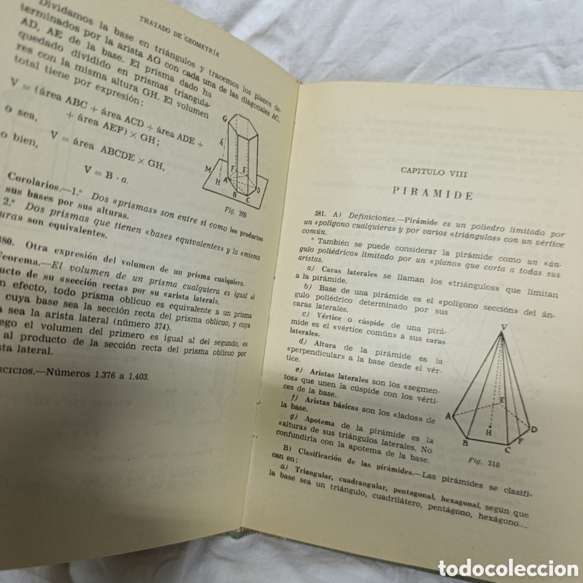 Libros de segunda mano de ciencias: GEOMETRIA, TERCER GRADO, EDITORIAL BRU&Ntilde;O,A&Ntilde;O 1958 - Foto 3