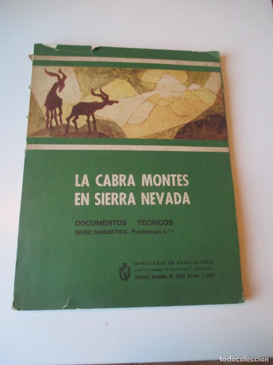 Libros de segunda mano: La cabra montes en Sierra Nevada . Documentos t&eacute;cnicos W36740 - Foto 1