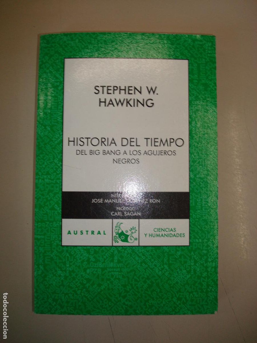 Libros de segunda mano de ciencias: &rdquo;Historia del tiempo&rdquo;. Stephen Hawking - Foto 1