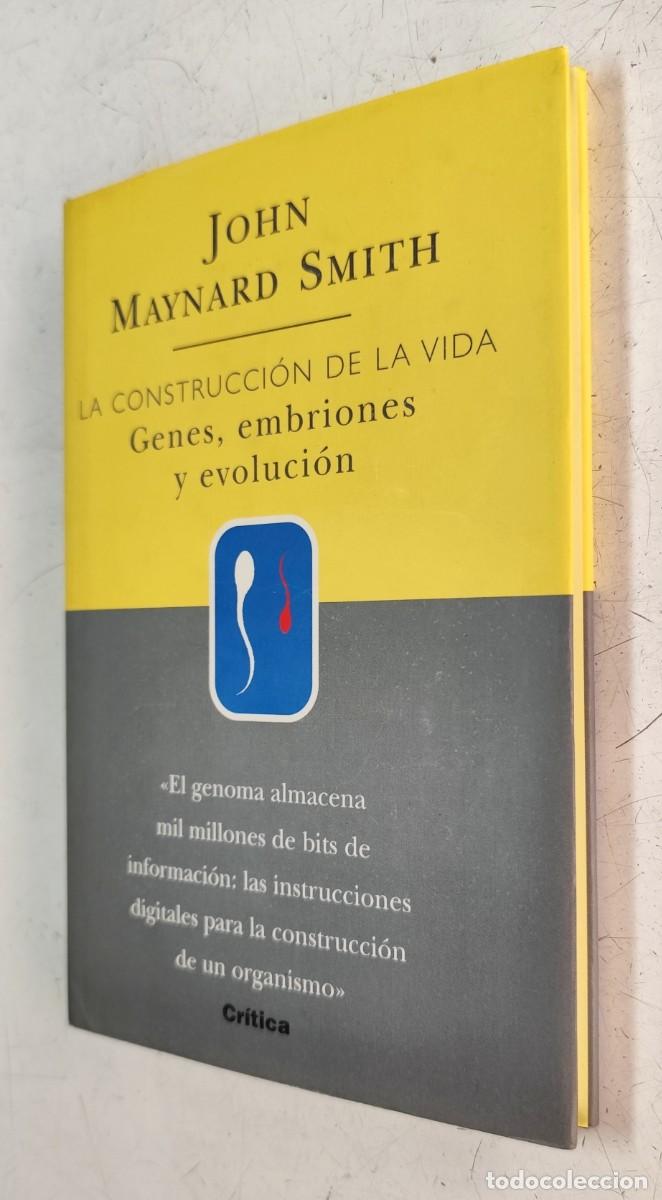 Libros de segunda mano: La construcci&oacute;n de la vida. John Maynard Smith - Foto 3