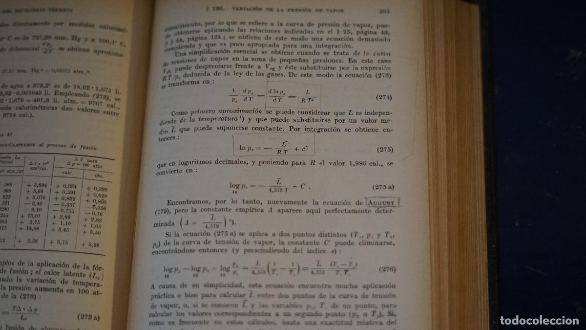 Libros de segunda mano de ciencias: Arnaldo Eucken - Qu&iacute;mica y f&iacute;sica - Foto 2