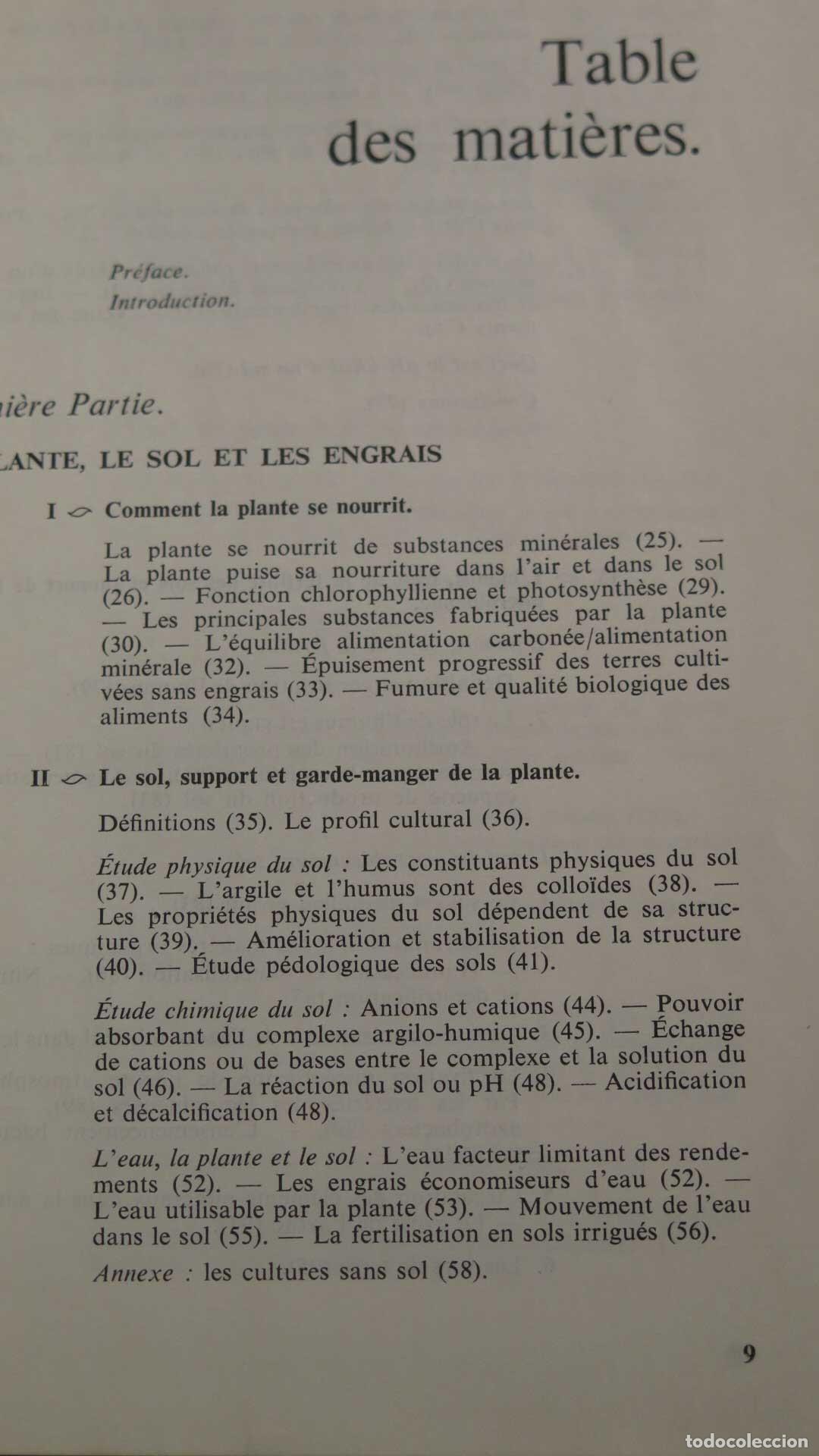 Libros de segunda mano: Engrais: Guide pratique de la fertilisation. ANDRE GROS - Foto 2