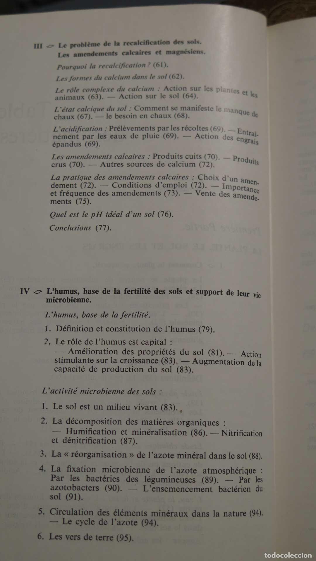 Libros de segunda mano: Engrais: Guide pratique de la fertilisation. ANDRE GROS - Foto 3