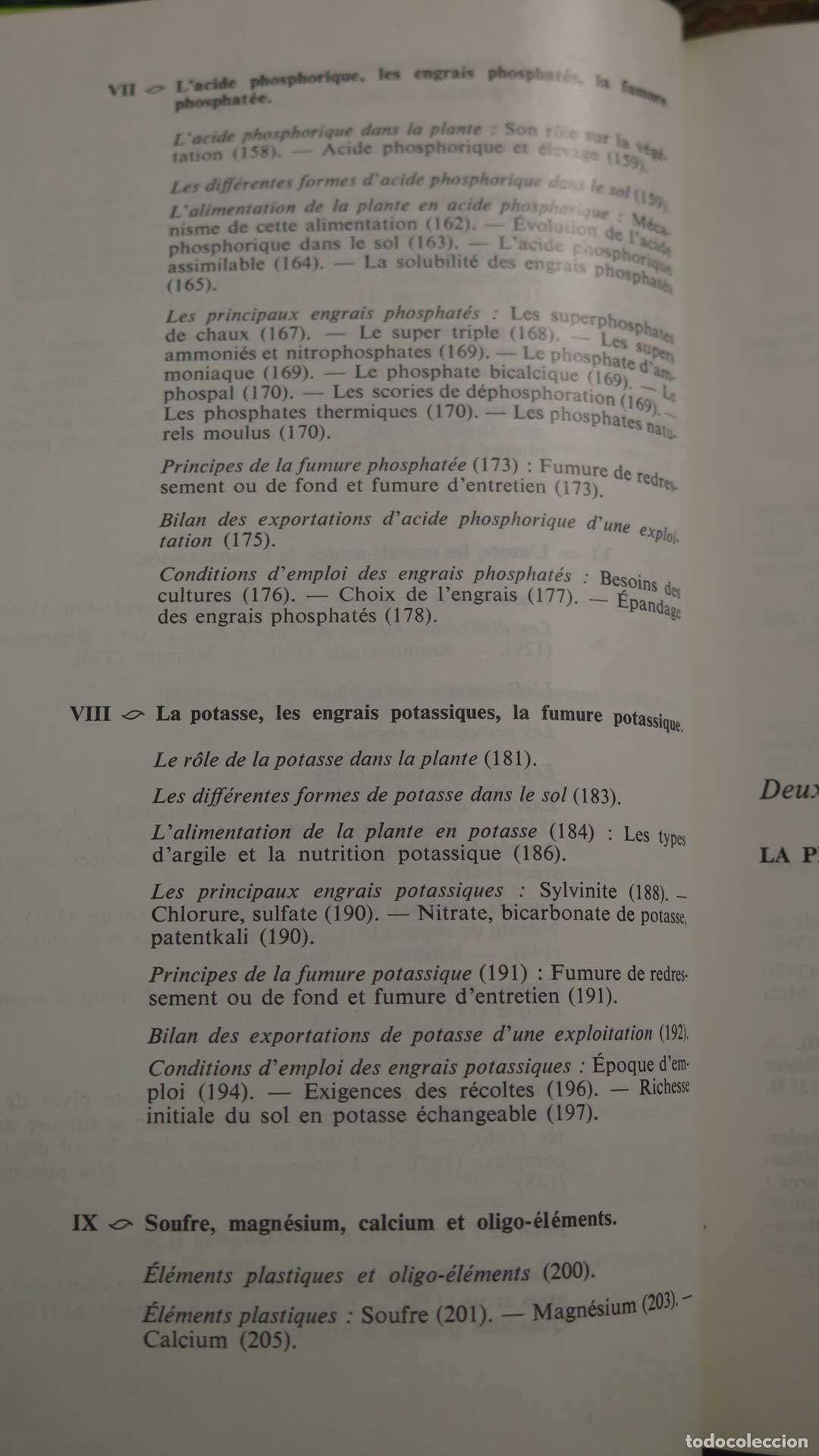 Libros de segunda mano: Engrais: Guide pratique de la fertilisation. ANDRE GROS - Foto 5