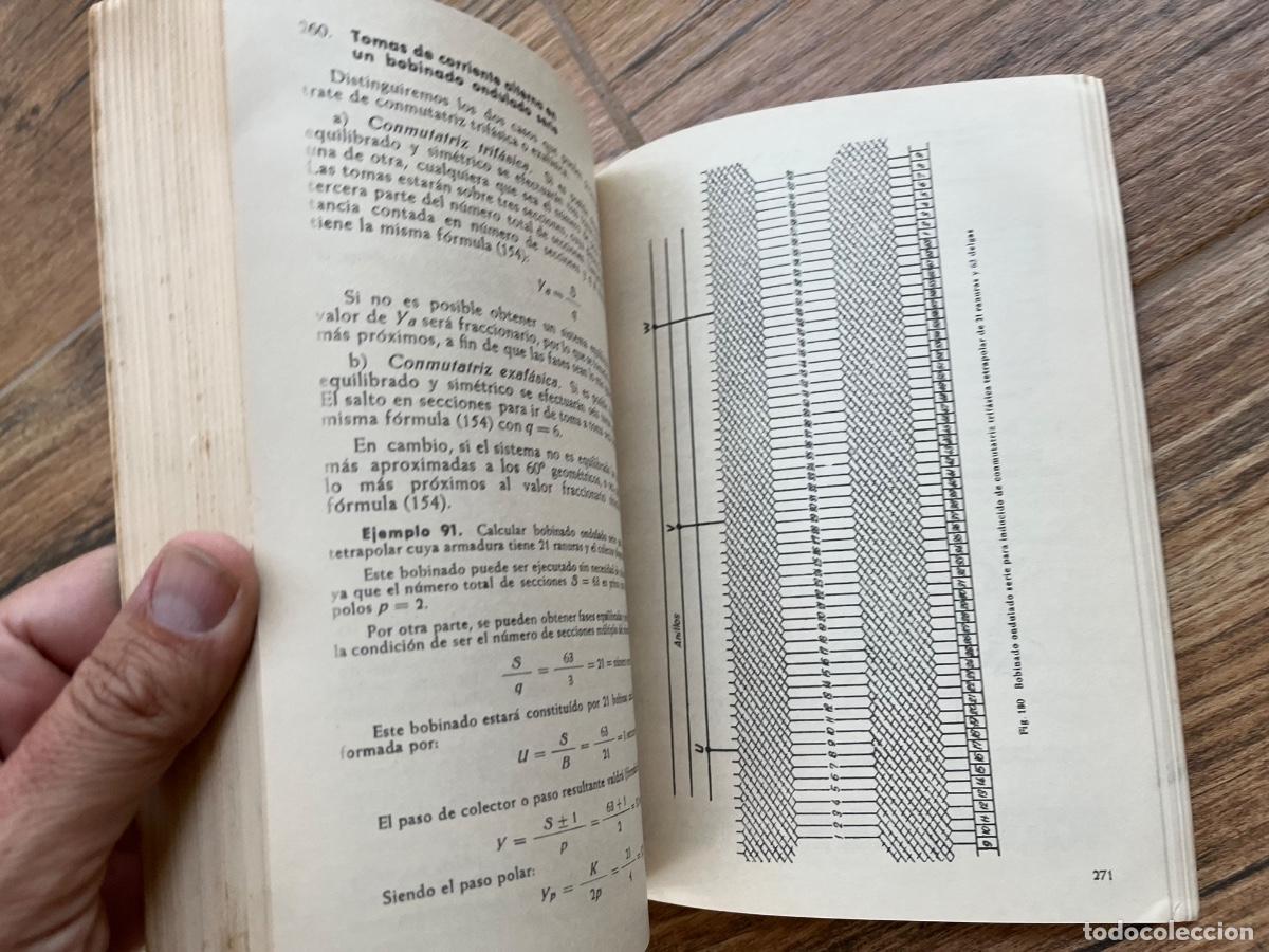 Libros de segunda mano de ciencias: Teoria y c&aacute;lculo de los bobinados electricos. Jes&uacute;s Rapp - Foto 6