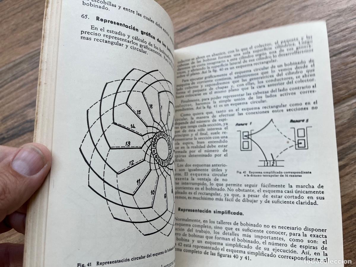 Libros de segunda mano de ciencias: Teoria y c&aacute;lculo de los bobinados electricos. Jes&uacute;s Rapp - Foto 9