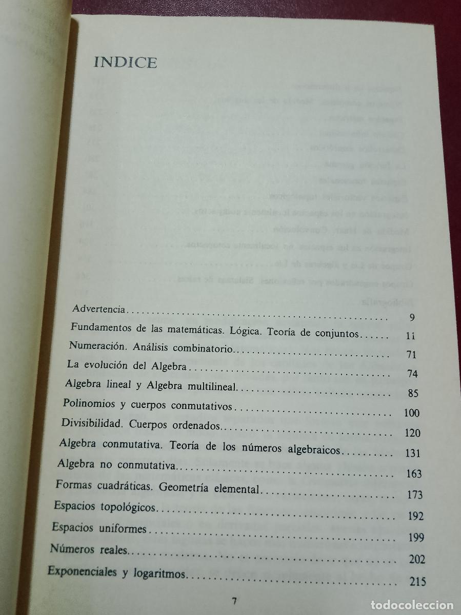 Libros de segunda mano de ciencias: Nicolas Bourbaki: Elementos de historia de las matem&aacute;ticas (Alianza Editorial) - Foto 3