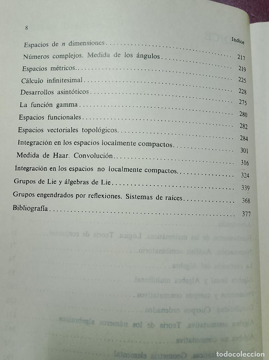 Libros de segunda mano de ciencias: Nicolas Bourbaki: Elementos de historia de las matem&aacute;ticas (Alianza Editorial) - Foto 4