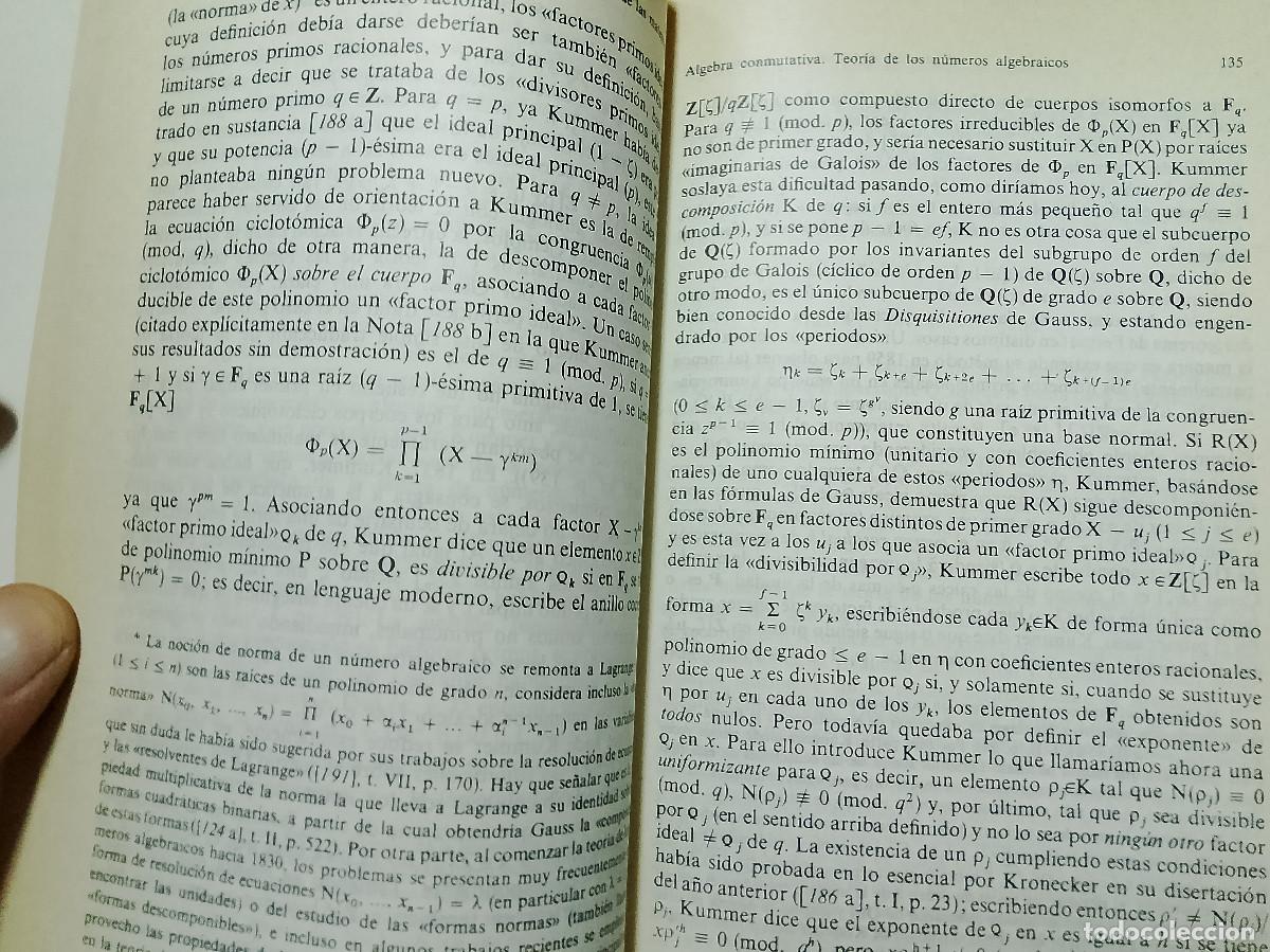 Libros de segunda mano de ciencias: Nicolas Bourbaki: Elementos de historia de las matem&aacute;ticas (Alianza Editorial) - Foto 5