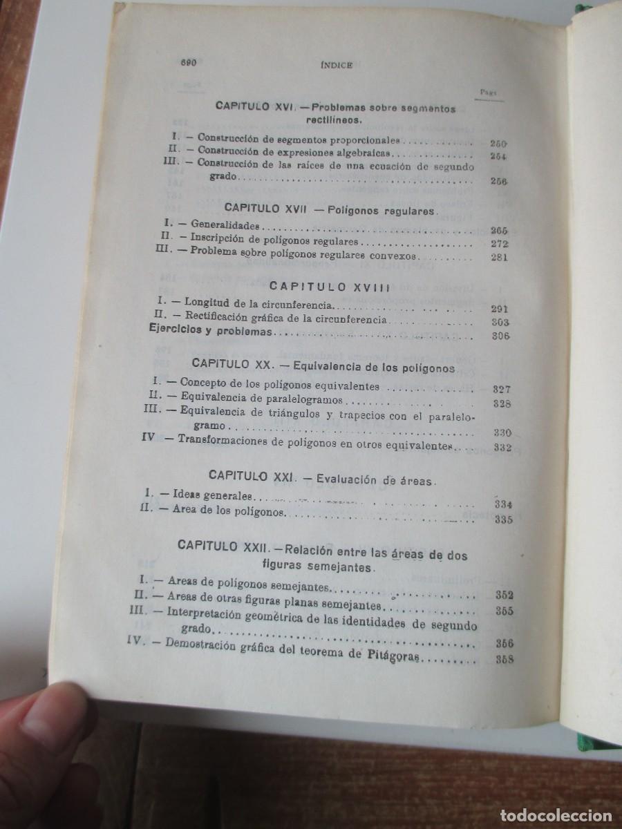 Libros de segunda mano de ciencias: GEOMET&Iacute;A CURSO SUPERIOR W36958 - Foto 5