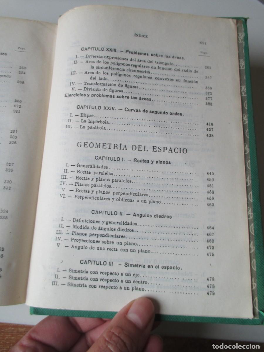Libros de segunda mano de ciencias: GEOMET&Iacute;A CURSO SUPERIOR W36958 - Foto 6