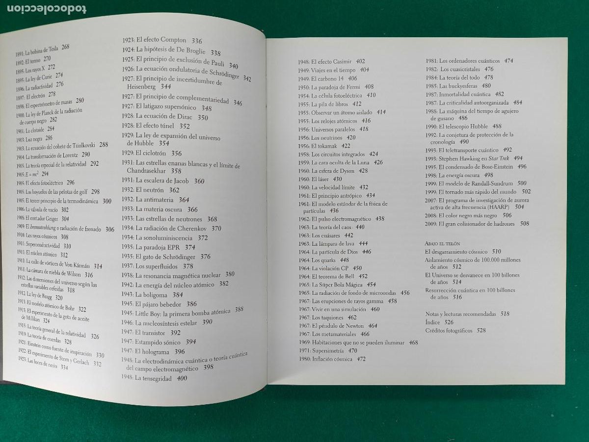 Libros de segunda mano de ciencias: EL LIBRO DE LA FISICA / CLIFFORD A. PICKOVER / 2011. LIBRERO - Foto 4