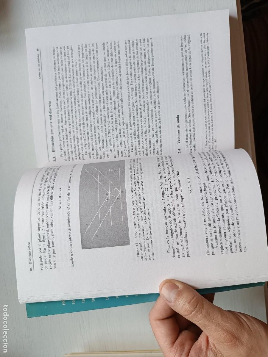 Libros de segunda mano de ciencias: El estado s&oacute;lido - H. M. Rosenberg. Alianza - Foto 5