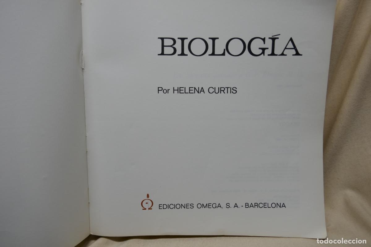 Libros de segunda mano: HELENA CURTIS - BIOLOG&Iacute;A (OMEGA) - Foto 7
