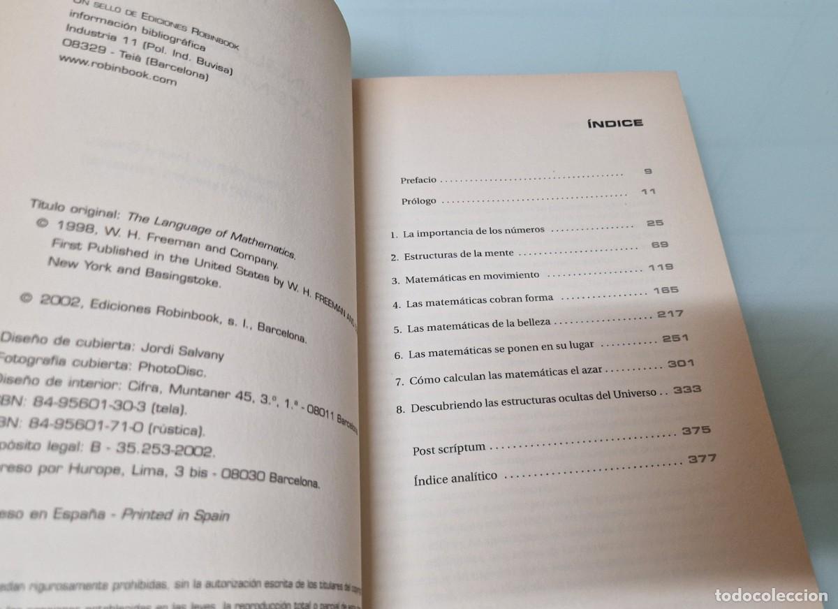 Libros de segunda mano de ciencias: El lenguaje de las matem&aacute;ticas - Keith Devlin - Foto 2