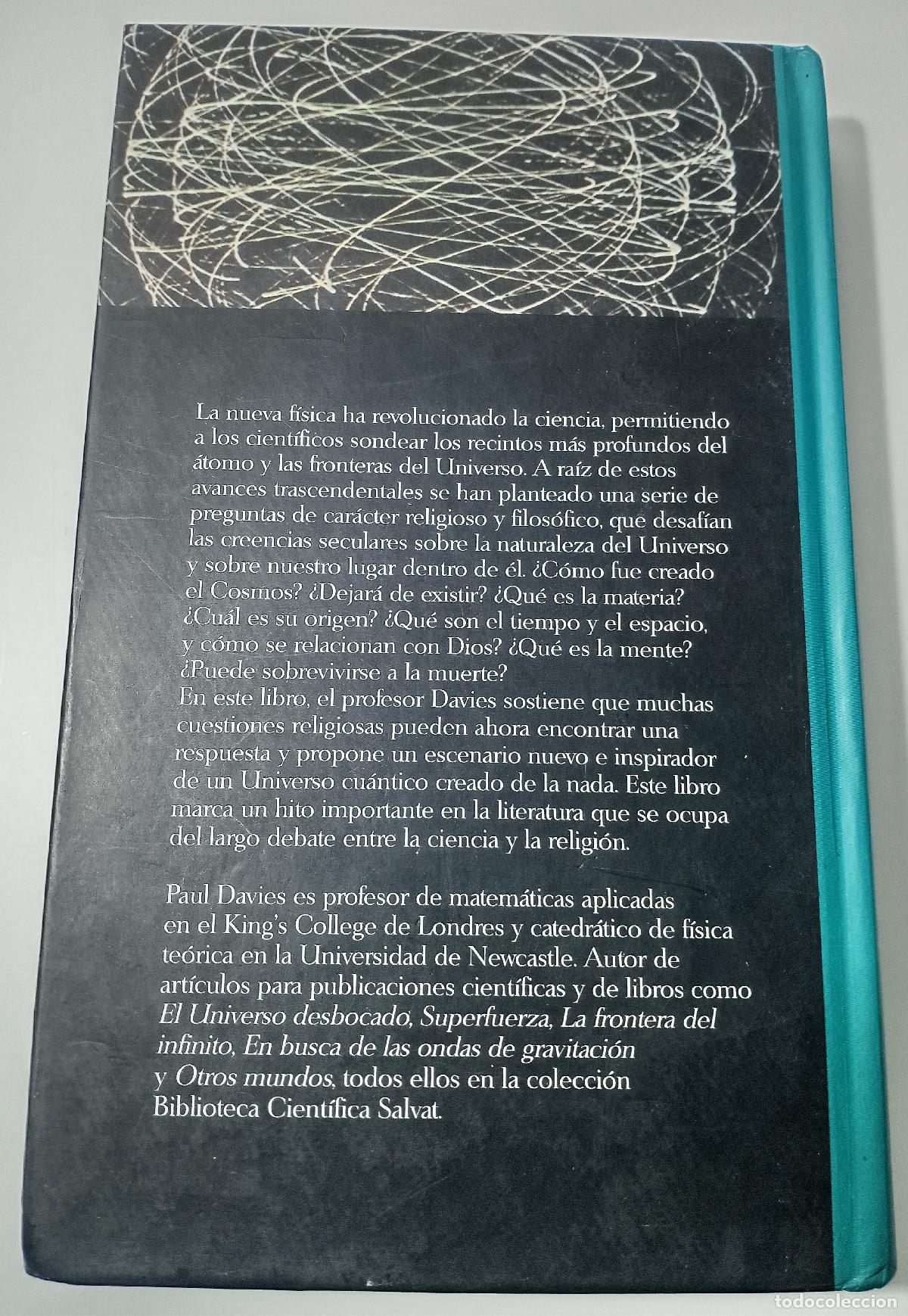 Libros de segunda mano de ciencias: Dios y la nueva fisica - Davies, Paul - Foto 4