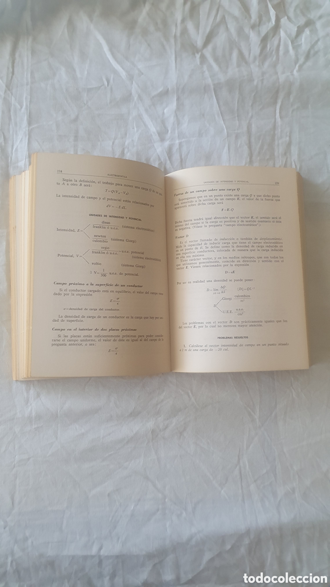 Libros de segunda mano de ciencias: Problemas de F&iacute;sica. Estudio Te&oacute;rico-Pr&aacute;ctico 1969 - Foto 3