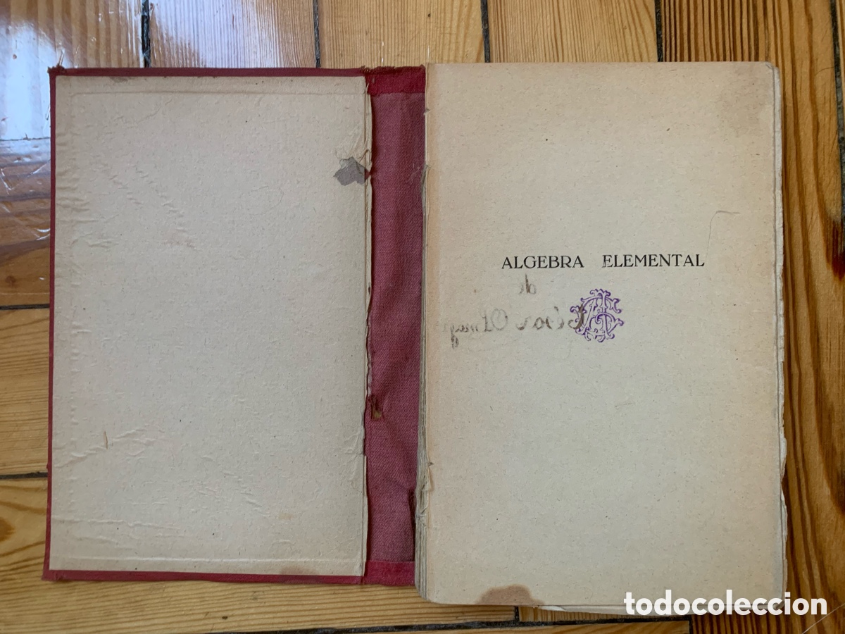 Libros de segunda mano de ciencias: Libro antiguo de &aacute;lgebra - Foto 3