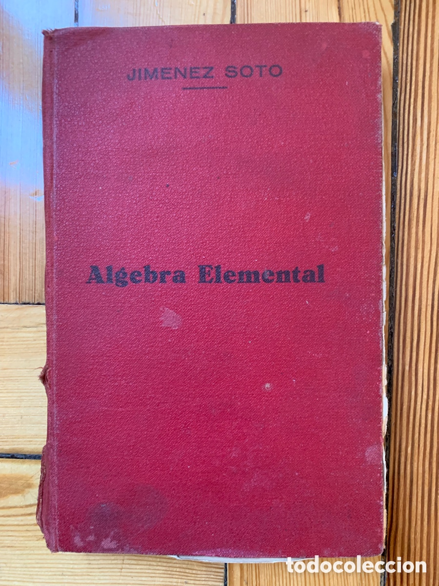 Libros de segunda mano de ciencias: Libro antiguo de &aacute;lgebra - Foto 1