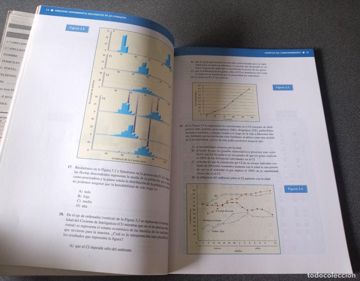 Libros de segunda mano: Pr&aacute;cticas De Fundamentos Biol&oacute;gicos De La Conducta - Foto 8