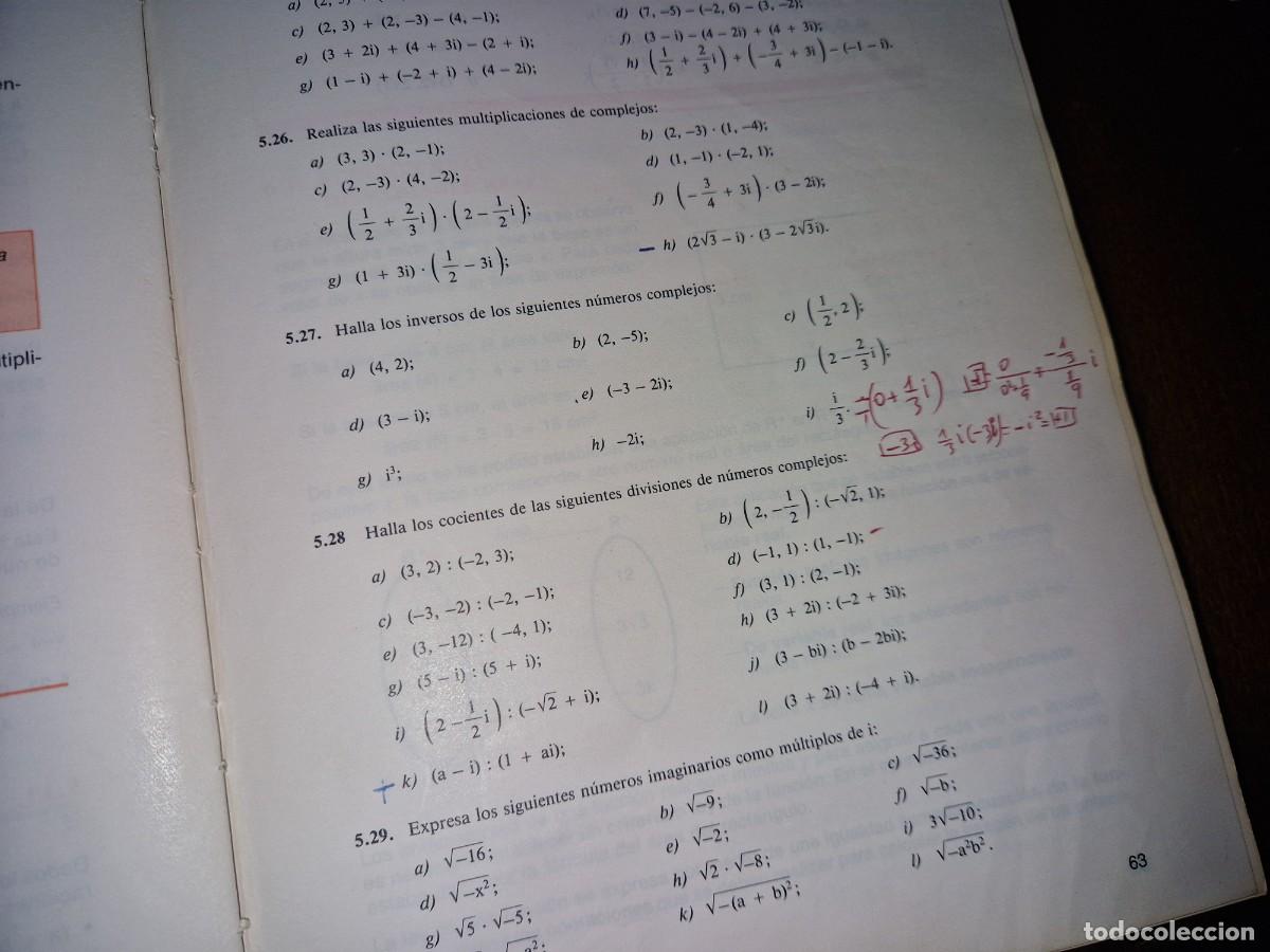 Libros de segunda mano de ciencias: MATEMATICAS 1 BUB / EDELVIVES - Foto 2