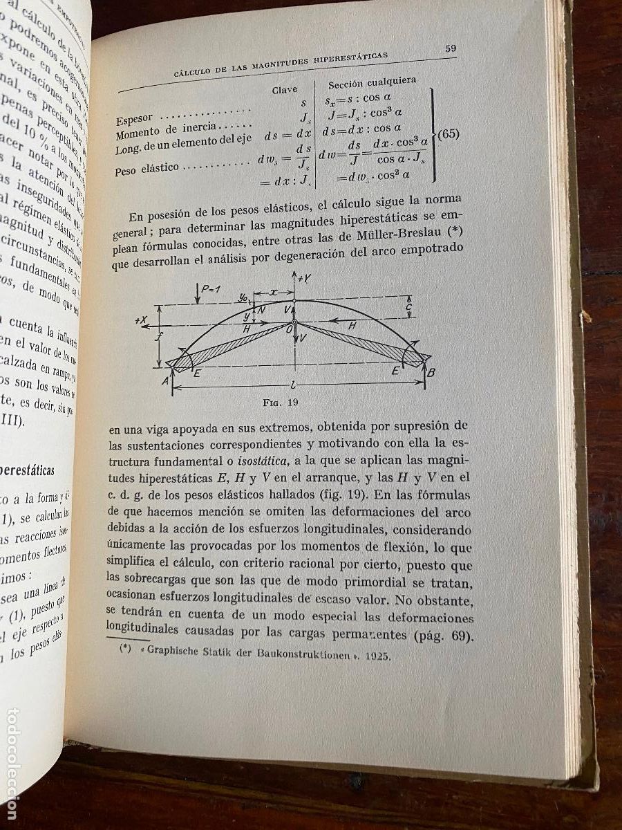 Libros de segunda mano de ciencias: C&aacute;lculo de arcos - K&ouml;gler, F. 1943 - Foto 4