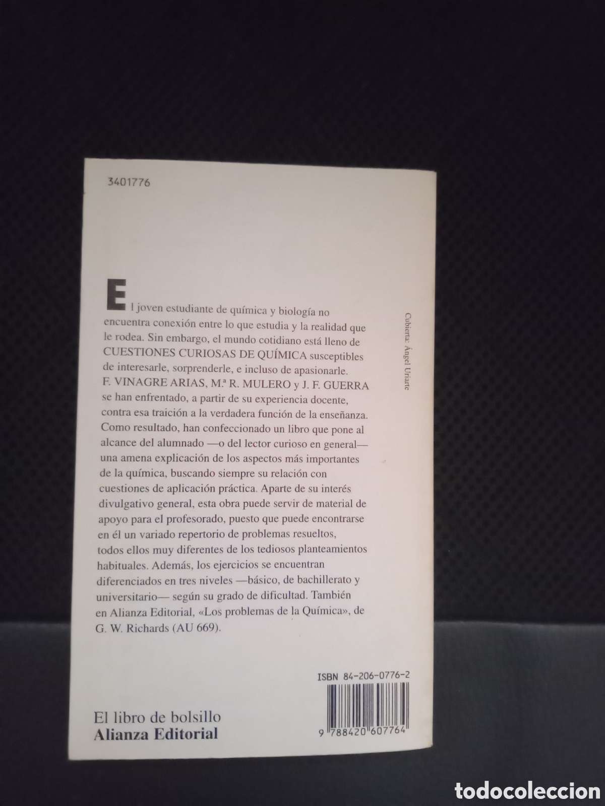 Libros de segunda mano de ciencias: Toreteblanco cuestiones curiosas de qu&iacute;mica - Foto 2