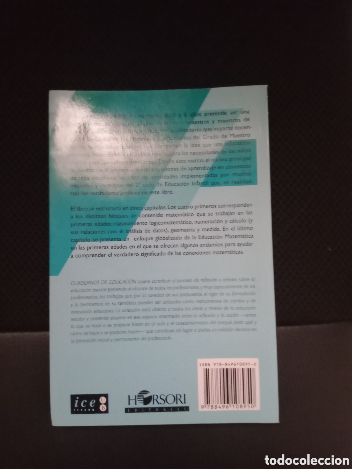 Libros de segunda mano de ciencias: Toreteblanco educaci&oacute;n matem&aacute;tica en contexto de tres a seis a&ntilde;os - Foto 2