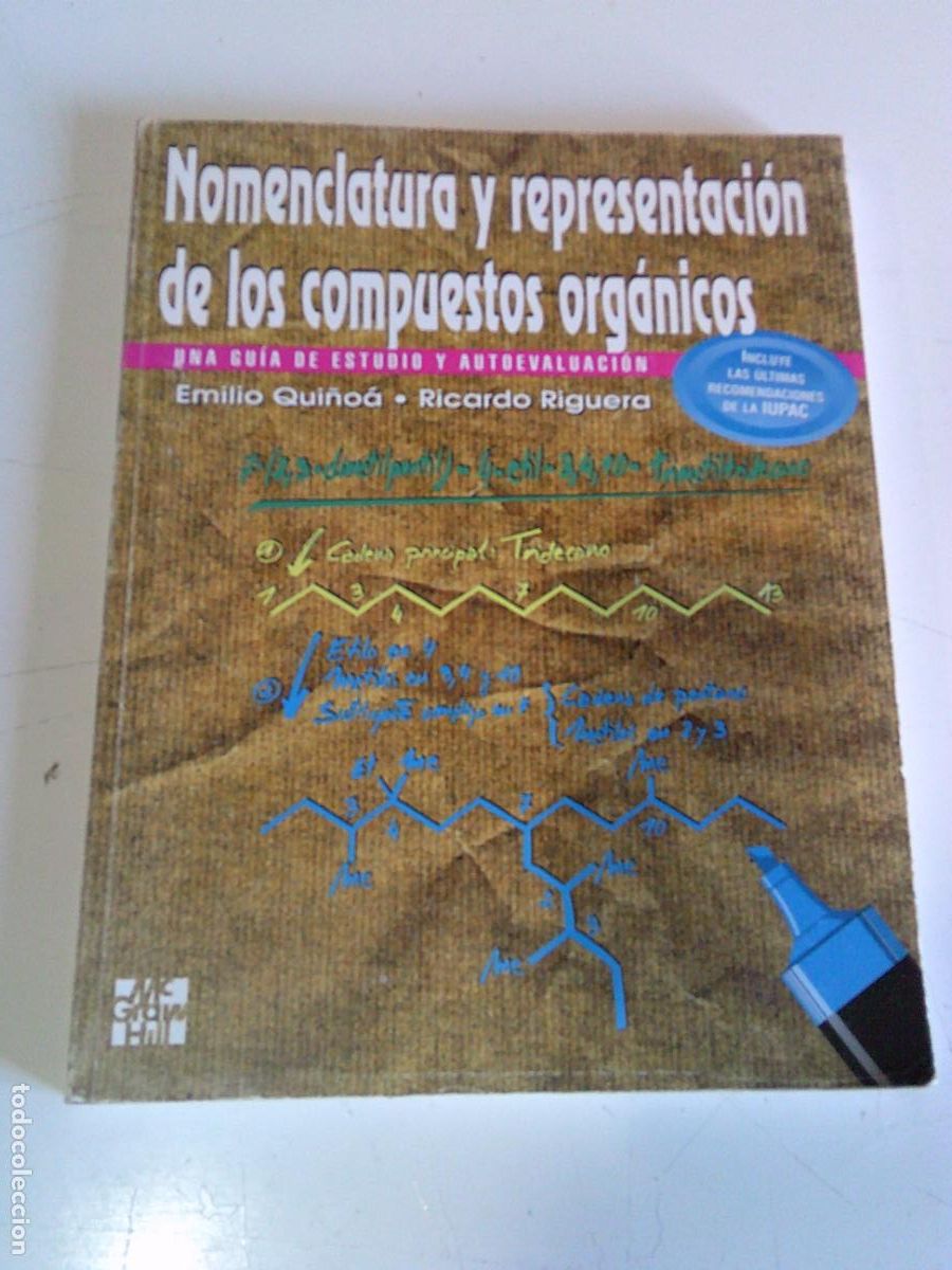 Libros de segunda mano de ciencias: Nomenclatura y representaci&oacute;n de los compuestos org&aacute;nicos - Foto 1