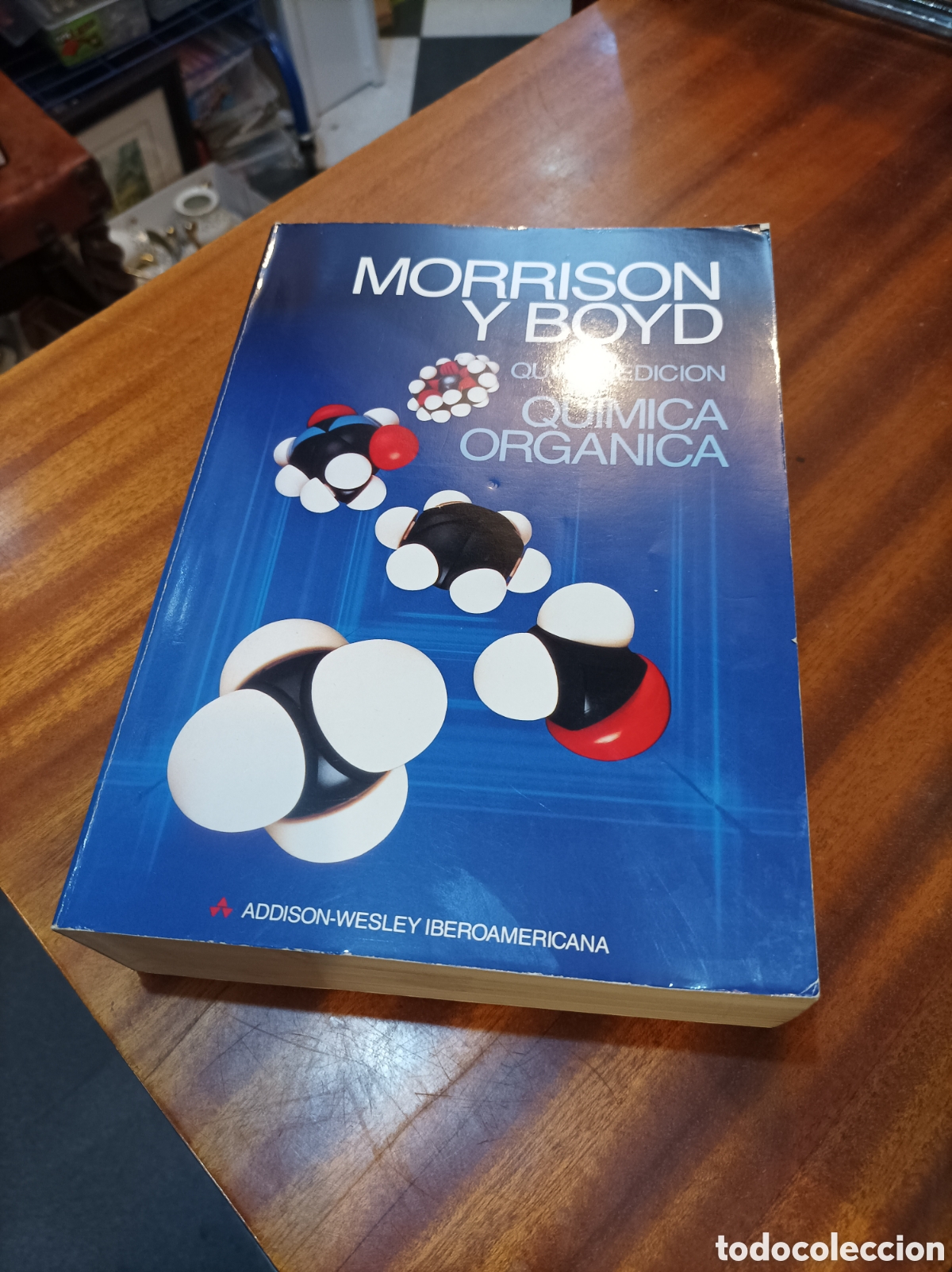 Libros de segunda mano de ciencias: QU&Iacute;MICA ORG&Aacute;NICA. MORRISON Y BOYD.5 EDICI&Oacute;N.1990 - Foto 1