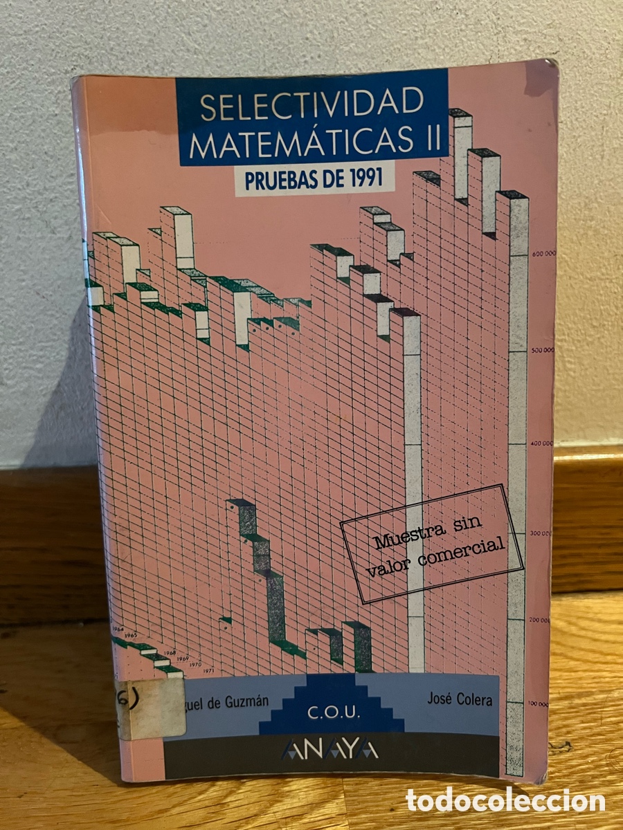 Libros de segunda mano de ciencias: SELECTIVIDAD MATEM&Aacute;TICAS II PRUEBAS DE 1991 - Foto 1