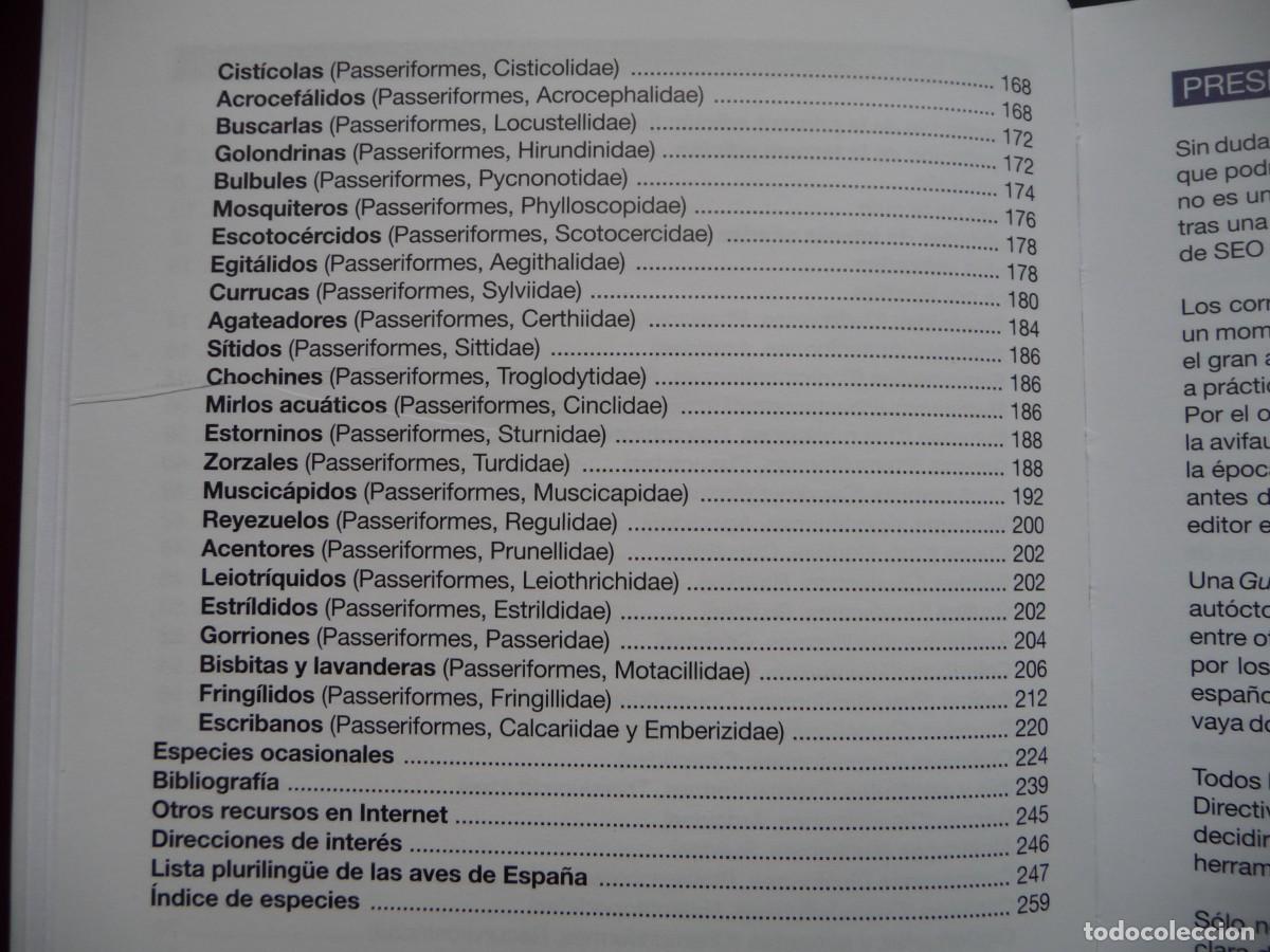 Libros de segunda mano: AVES DE ESPA&Ntilde;A . EDUARDO DE JUANA Y JUAN M. VARELA - Foto 3