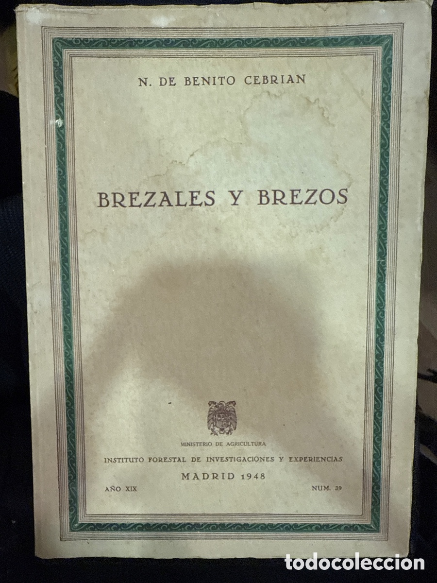Libros de segunda mano: BENITO CEBR&Iacute;AN, N. de. Brezales y brezos - Foto 1