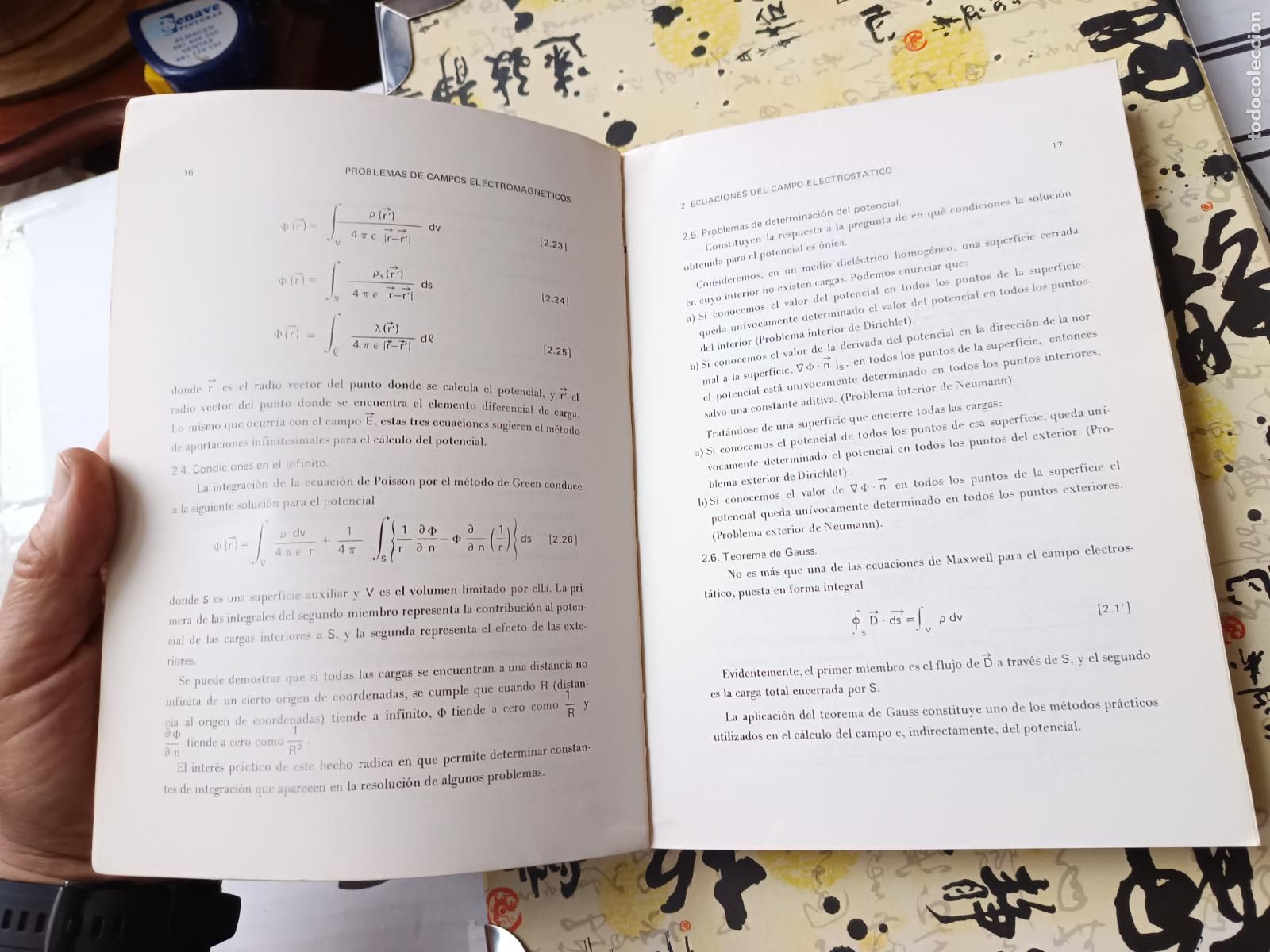 Libros de segunda mano de ciencias: PROBLEMAS DE CAMPOS ELECTROMAGNETICOS E. BENITO, AC 1979 - Foto 6