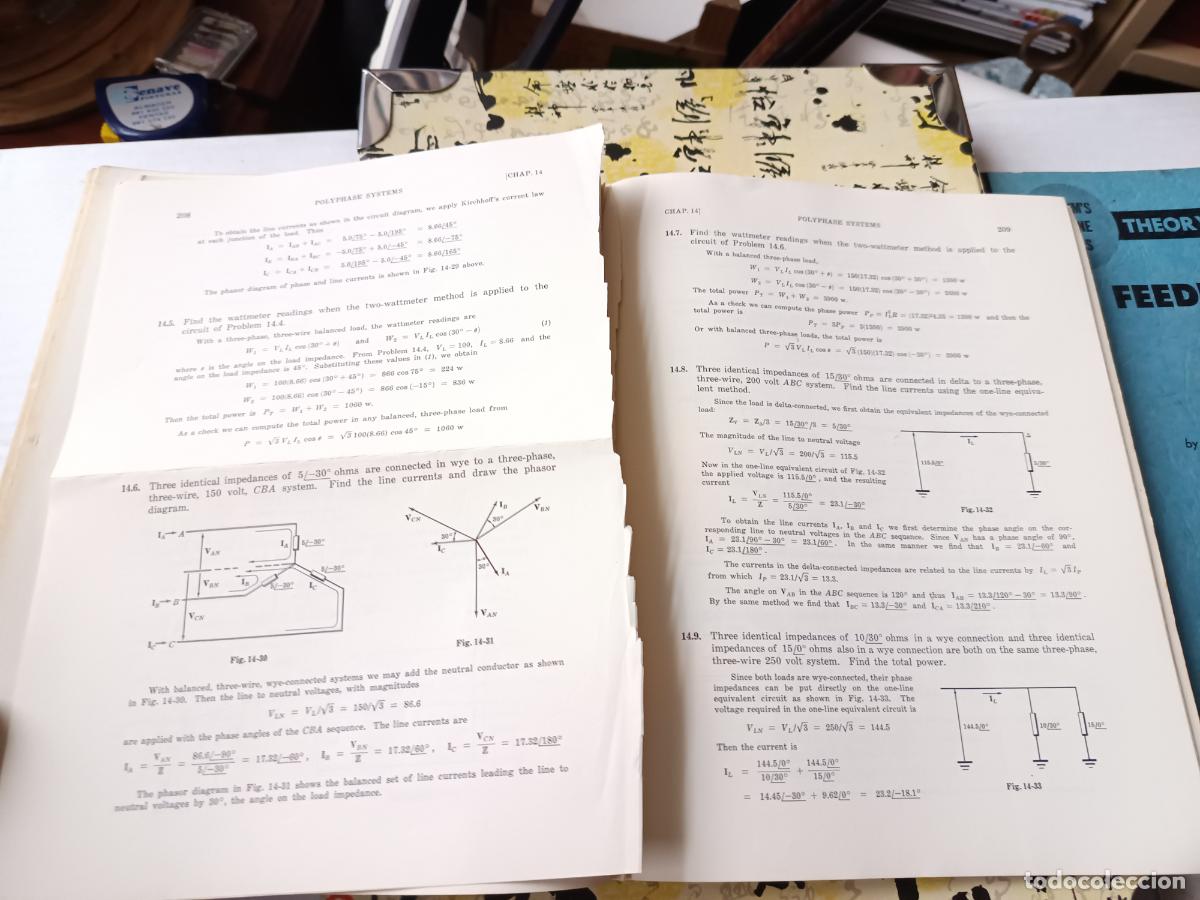 Libros de segunda mano de ciencias: SCHAUMS OUTLINE SERIES, ELECTRIC CIRCUITS - JOSEPH A. EDMINISTER 350 SOLVED PROBLEMS . EN INGLES - Foto 7