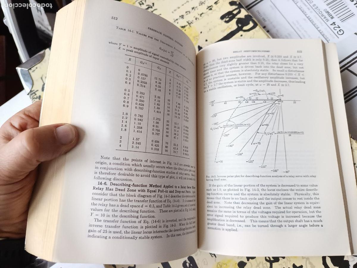 Libros de segunda mano de ciencias: ANALYSIS & DESIGN OF FEEDBACK CONTROL SYSTEMS - THALER & BROWN. EN INGLES - Foto 5