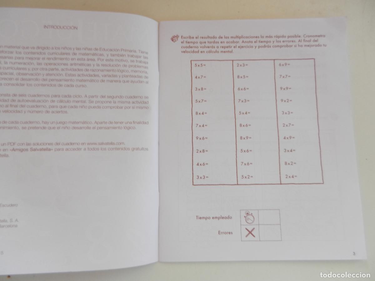 Libros de segunda mano de ciencias: MATEJUEGOS 9 - SALVATELLA EDITORIAL - 1&ordf; EDC 2015 - Foto 2