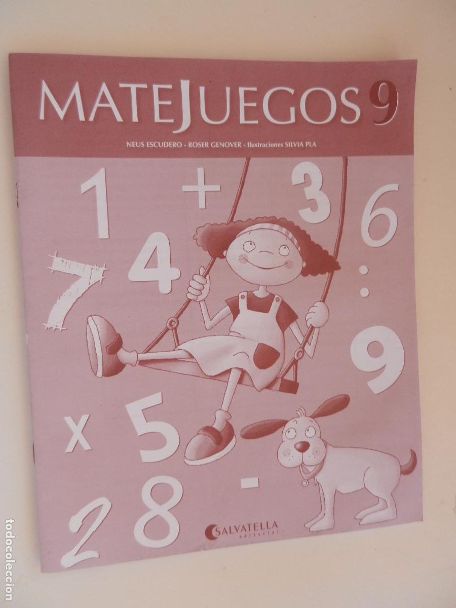 Libros de segunda mano de ciencias: MATEJUEGOS 9 - SALVATELLA EDITORIAL - 1&ordf; EDC 2015 - Foto 1