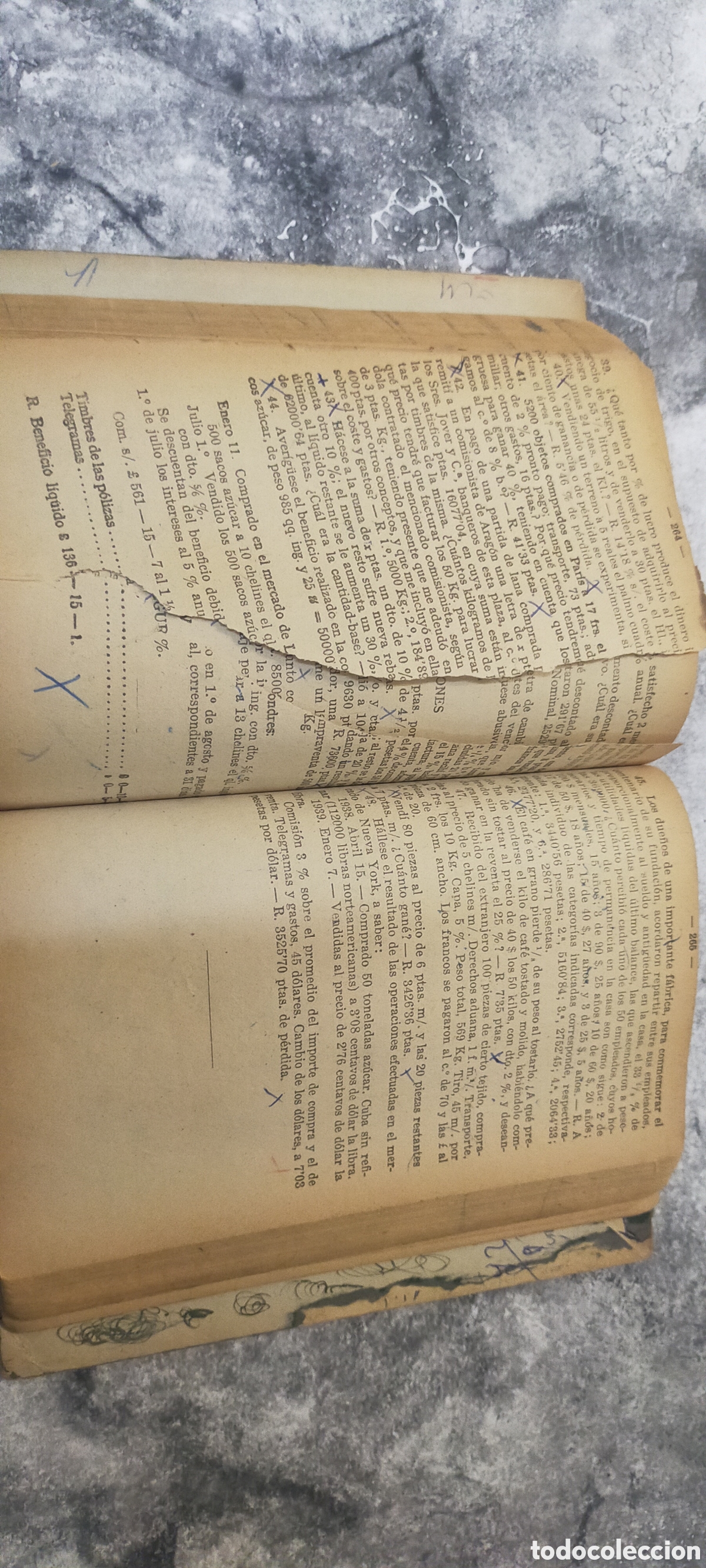 Libros de segunda mano de ciencias: Libro Calculo Mercantil, por M.Bofil y Tr&iacute;as - Foto 6