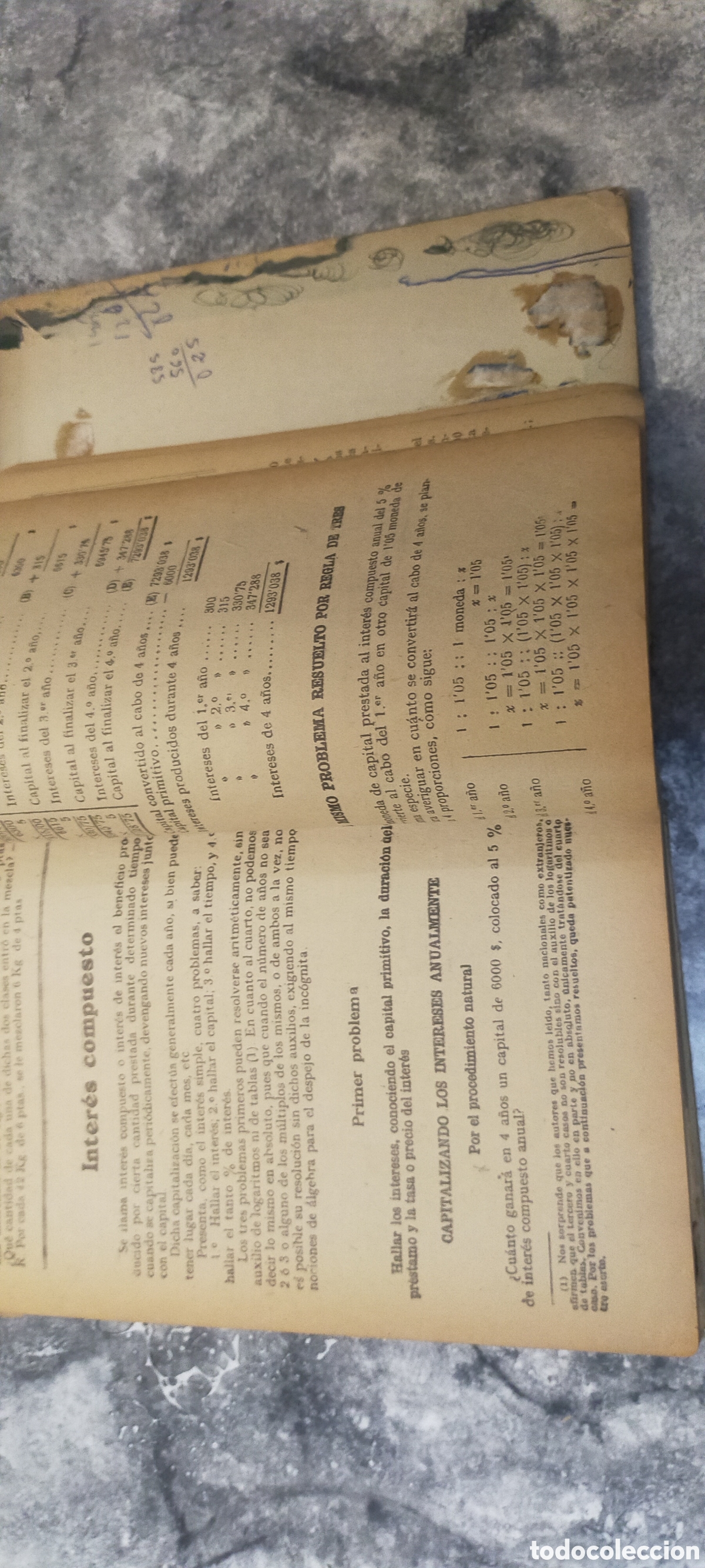 Libros de segunda mano de ciencias: Libro Calculo Mercantil, por M.Bofil y Tr&iacute;as - Foto 7