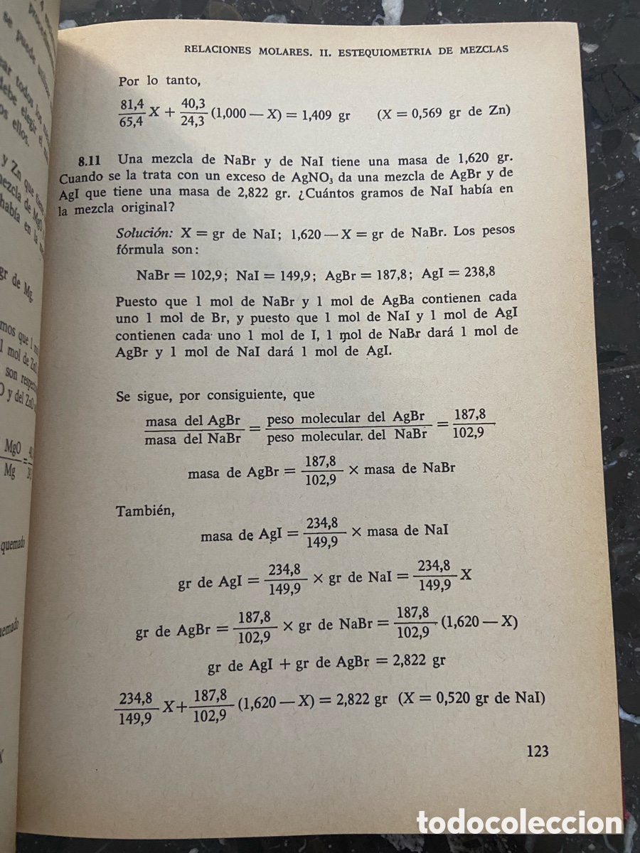 Libros de segunda mano de ciencias: C&oacute;mo resolver problemas de qu&iacute;mica general de C.H. Sorum, tercera edici&oacute;n corregida y aumentada. - Foto 4