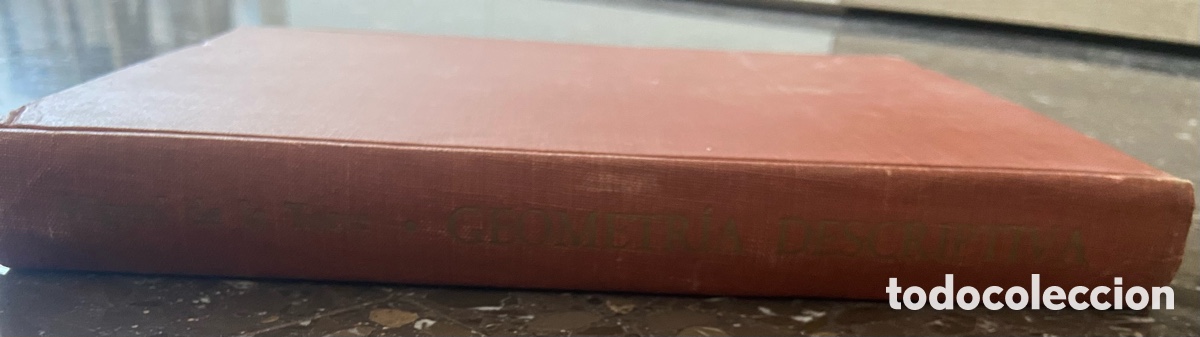 Libros de segunda mano de ciencias: Libro Geometr&iacute;a Descriptiva de Miguel de la Torre Carb&oacute;. 1965 - Foto 3